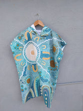 Load image into Gallery viewer, Kids Hooded Beach Towel - ‘Meaningful Connection’ design