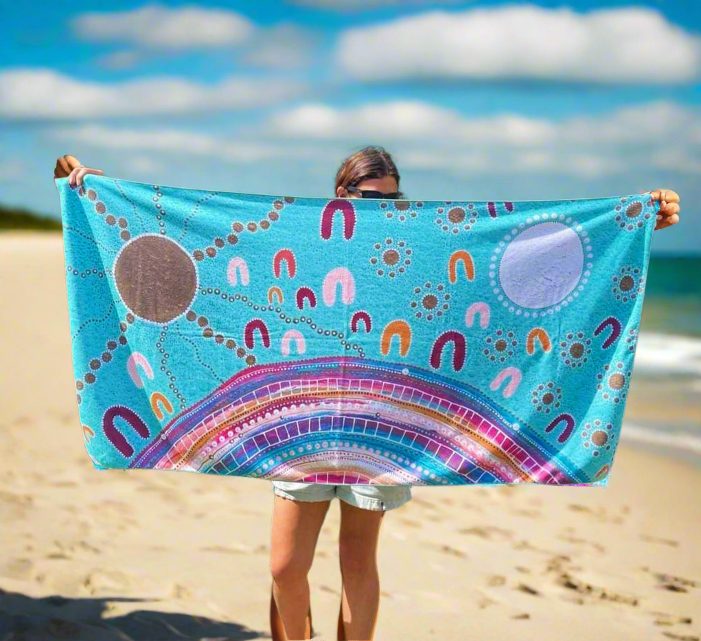 Beach Towel - ‘Layered’ design