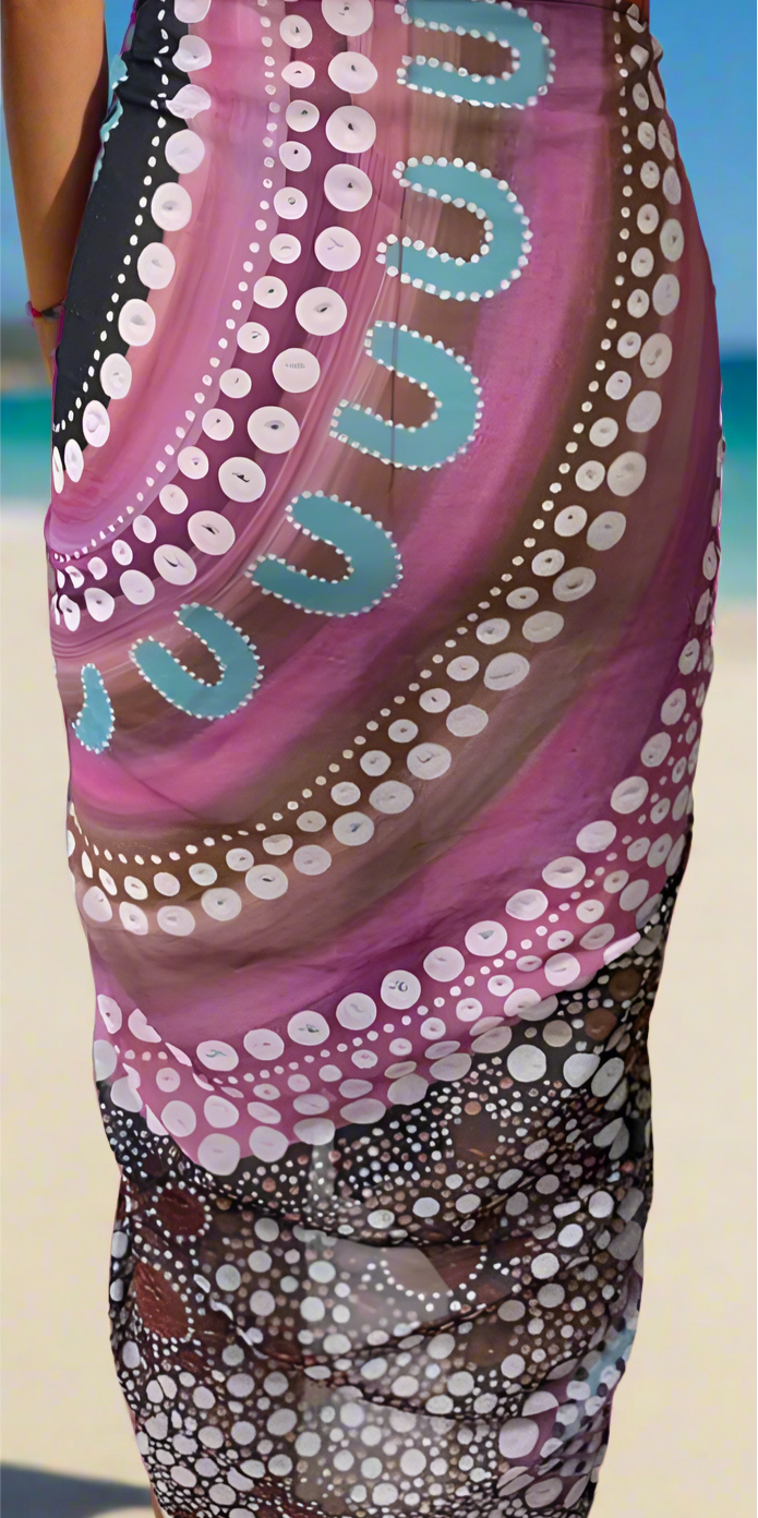 Sarong - ‘Moving Forward' design