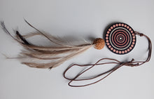 Load image into Gallery viewer, Emu feather &amp; quandong necklace
