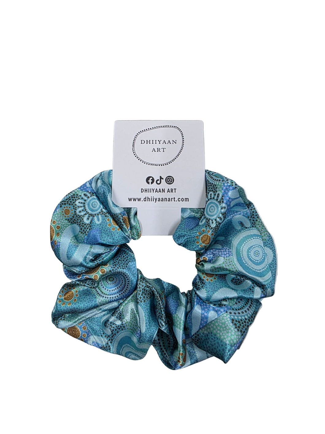 Scrunchie - Blessed Blue