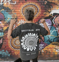 Load image into Gallery viewer, Oversized Dhiiyaan Art shirt
