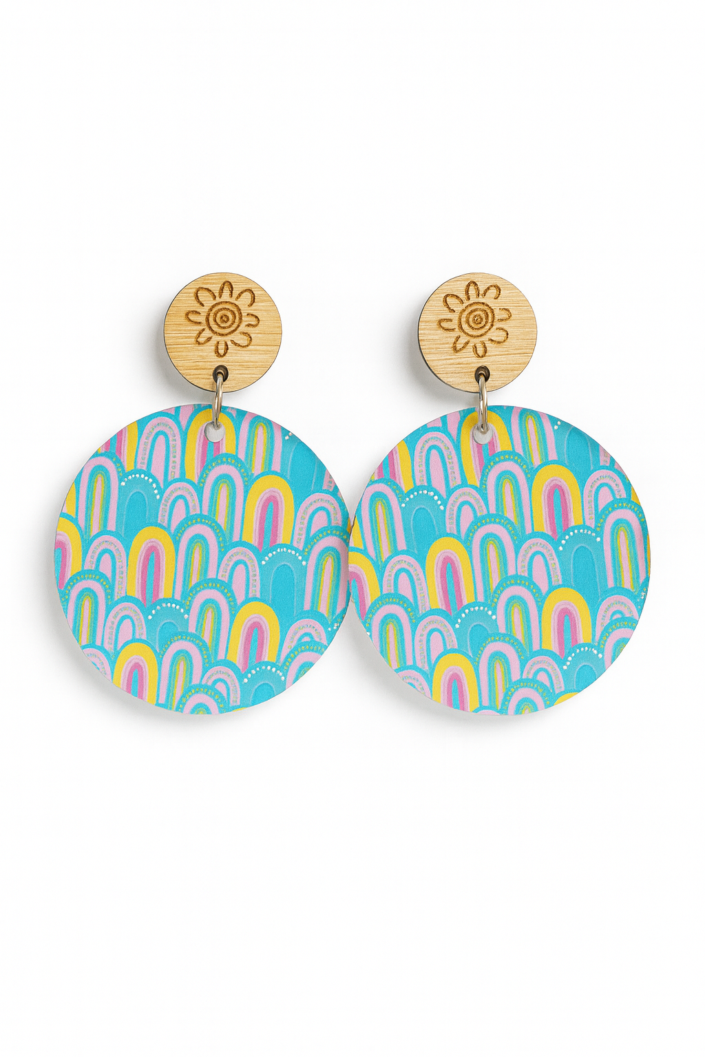 Radiant Rainbows earrings