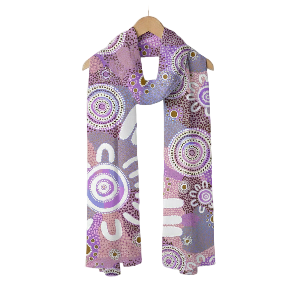 Scarf - Blessed (purple)