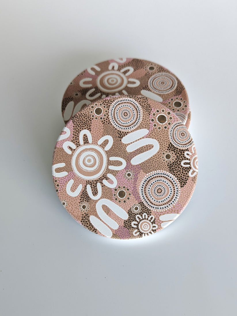 Ceramic Coaster set 3