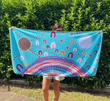 Load image into Gallery viewer, Beach Towel - ‘Layered’ design
